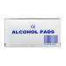 Sterile Alcohol Prep Pads Antiseptic Wipes Latex Free Non Woven 2-Ply Saturated in 70% Isopropyl Alcohol Medium Size Case of 10 000