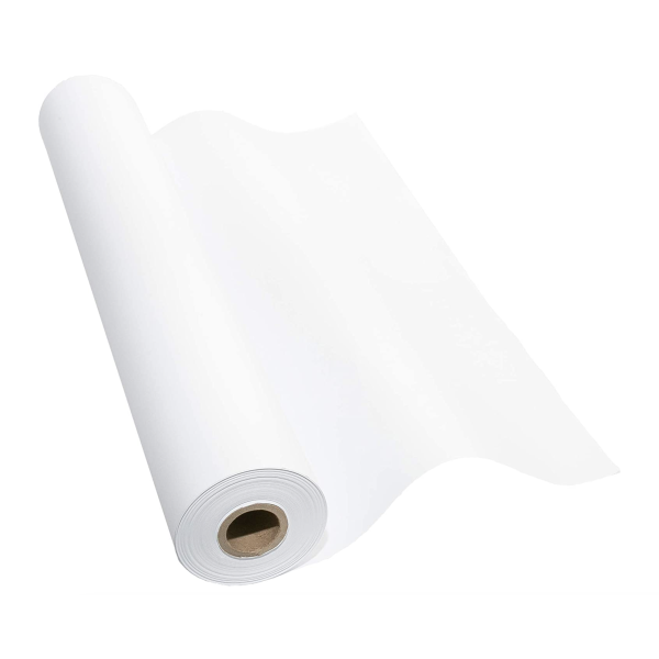Disposable Medical Exam Table Paper Standard White with Smooth Finish Moisture Resistant 21" x 225' Premium Lightweight and Comfortable Box of 3 Rolls