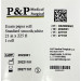 Disposable Medical Exam Table Paper Standard White with Smooth Finish Moisture Resistant 21" x 225' Premium Lightweight and Comfortable Box of 3 Rolls
