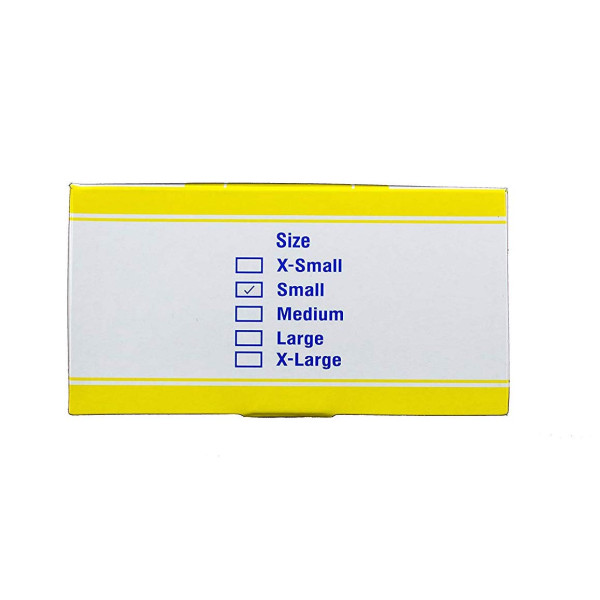 Disposable Vinyl Gloves Powder & Latex Free Medical Exam Grade Hypoallergenic Highest Quality Large Size L Box of 100