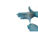 Disposable Nitrile Gloves Powder & Latex Free Medical Exam Grade Hypoallergenic Highest Quality Large Size L Box of 100