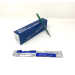 Disposable Safety Scalpels Sterile Surgical Blade Size 10 Stainless Steel with Plastic Handle & Metric Line Individually Foil Wrapped Box of 100