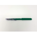Disposable Safety Scalpels Sterile Surgical Blade Size 10 Stainless Steel with Plastic Handle & Metric Line Individually Foil Wrapped Box of 50