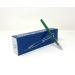 Disposable Safety Scalpels Sterile Surgical Blade Size 15 Stainless Steel with Plastic Handle & Metric Line Individually Foil Wrapped Box of 20