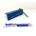 Disposable Safety Scalpels Sterile Surgical Blade Size 15 Stainless Steel with Plastic Handle & Metric Line Individually Foil Wrapped Case of 500