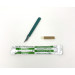 Disposable Scalpels Sterile Surgical Blade Size 10A Stainless Steel with Plastic Handle & Metric Line Individually Foil Wrapped Box of 10