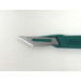 Disposable Scalpels Sterile Surgical Blade Size 10A Stainless Steel with Plastic Handle & Metric Line Individually Foil Wrapped Box of 10