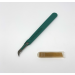Disposable Scalpels Sterile Surgical Blade Size 12 Stainless Steel with Plastic Handle & Metric Line Individually Foil Wrapped Box of 50