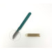 Disposable Scalpels Sterile Surgical Blade Size 14 Stainless Steel with Plastic Handle & Metric Line Individually Foil Wrapped Box of 100