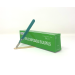 Disposable Scalpels Sterile Surgical Blade Size 16 Stainless Steel with Plastic Handle & Metric Line Individually Foil Wrapped Box of 100