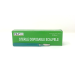 Disposable Scalpels Sterile Surgical Blade Size 16 Stainless Steel with Plastic Handle & Metric Line Individually Foil Wrapped Box of 250