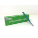 Disposable Scalpels Sterile Surgical Blade Size 16 Stainless Steel with Plastic Handle & Metric Line Individually Foil Wrapped Box of 50