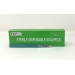 Disposable Scalpels Sterile Surgical Blade Size 18 Stainless Steel with Plastic Handle & Metric Line Individually Foil Wrapped Box of 250