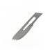 Disposable Scalpels Sterile Surgical Blade Size 21 Stainless Steel with Plastic Handle & Metric Line Individually Foil Wrapped Box of 10