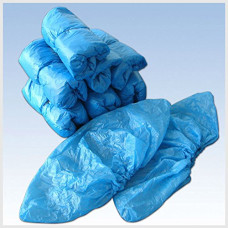 Disposable Shoe & Working Boot Covers Waterproof Durable Non-Slip Resistant Polypropylene for Healthcare & Medical Offices Indoor Carpet Floor Protection Universal Size Box of 100 (50 Pairs)