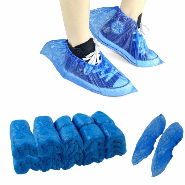 Disposable Shoe & Working Boot Covers Waterproof Durable Non-Slip Resistant Polypropylene for Healthcare & Medical Offices Indoor Carpet Floor Protection Universal Size Case of 5000 (2500 Pairs)