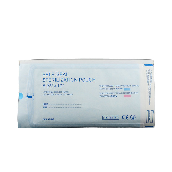 Sterilization Pouches 5.25” x 10” Self-Sealing Autoclave Bags with Indicators for Professional Surgical Instrument Cleaning Case of 2000