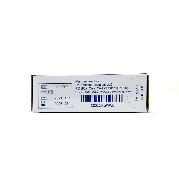 Disposable Surgical Scalpel Blades Sterile High Grade Carbon Steel 2.1% 10xx Individually Foil Wrapped Size 10A Box of 100