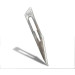 Disposable Surgical Scalpel Blades Sterile High Grade Carbon Steel 2.1% 10xx Individually Foil Wrapped Size 11 Box of 100