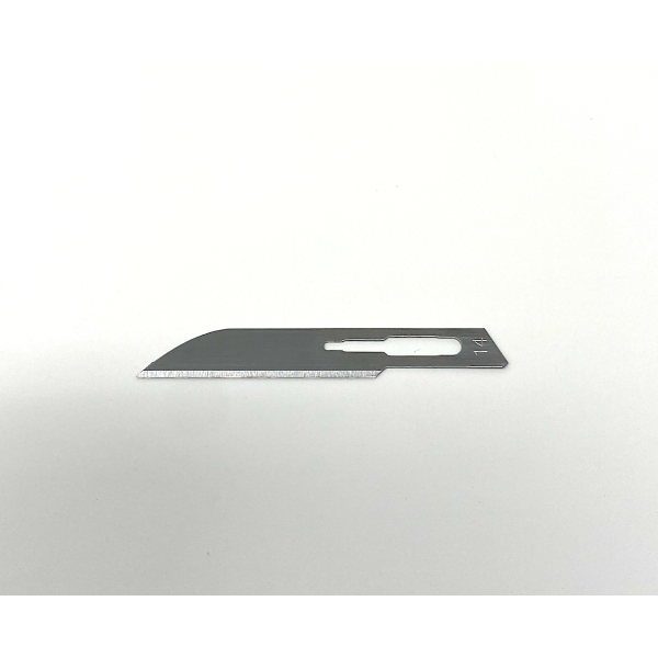 Disposable Surgical Scalpel Blades Sterile High Grade Carbon Steel 2.1% 10xx Individually Foil Wrapped Size 14 Box of 500