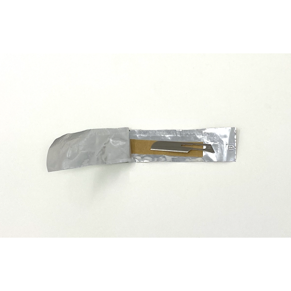 Disposable Surgical Scalpel Blades Sterile High Grade Carbon Steel 2.1% 10xx Individually Foil Wrapped Size 16 Box of 1000