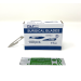Disposable Surgical Scalpel Blades Sterile High Grade Carbon Steel 2.1% 10xx Individually Foil Wrapped Size 18 Set of 20