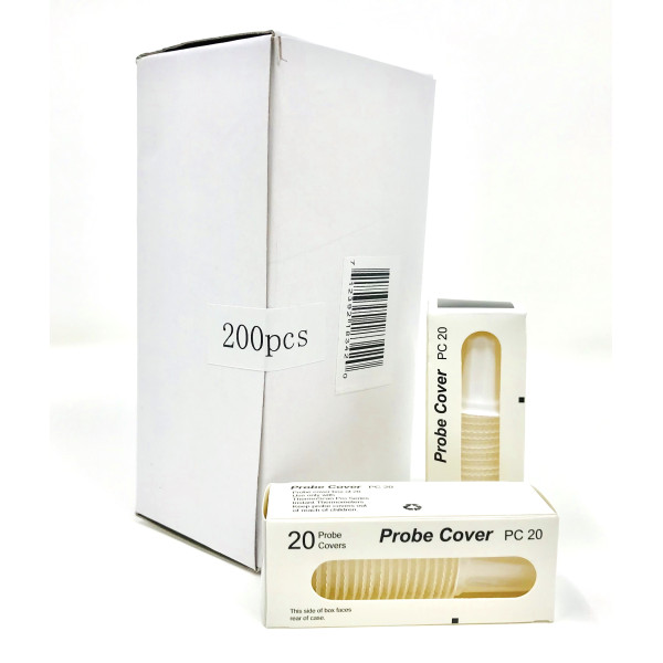 Disposable Probe Covers Lens Filters Made of Closed-Cell Foam Laminated with Sheet of High Density Polyethylene Plastic Film Fit Any BRAUN Ear Thermometer Box of 200