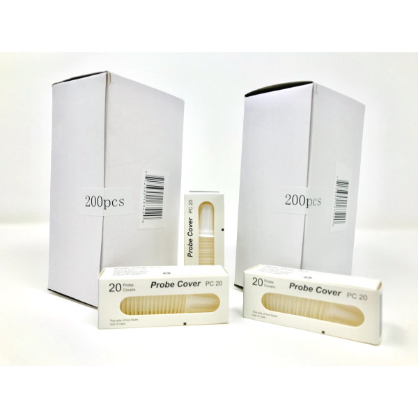 Disposable Probe Covers Lens Filters Made of Closed-Cell Foam Laminated with Sheet of High Density Polyethylene Plastic Film Fit Any BRAUN Ear Thermometer Box of 600