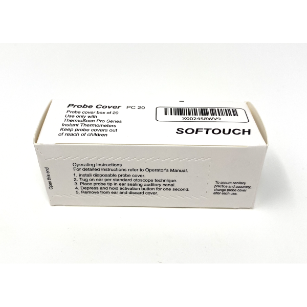 Disposable Probe Covers Lens Filters Made of Closed-Cell Foam Laminated with Sheet of High Density Polyethylene Plastic Film Fit Any BRAUN Ear Thermometer Box of 200