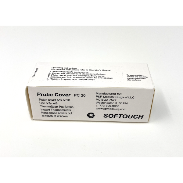 Disposable Probe Covers Lens Filters Made of Closed-Cell Foam Laminated with Sheet of High Density Polyethylene Plastic Film Fit Any BRAUN Ear Thermometer Set of 40