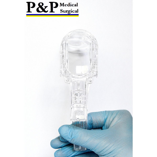Disposable Vaginal Speculum Light Source Adaptable High Grade Polystyrene Plastic PCS 38% Latex Free Medium Size M Case of 100