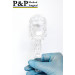 Disposable Vaginal Speculum Light Source Adaptable High Grade Polystyrene Plastic PCS 38% Latex Free Medium Size M Case of 100