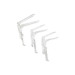 Disposable Vaginal Speculum Light Source Adaptable High Grade Polystyrene Plastic PCS 38% Latex Free Small Size S Box of 5