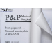 Disposable Medical Exam Table Paper Standard White with Smooth Finish Moisture Resistant 21" x 225' Premium Lightweight and Comfortable Box of 3 Rolls