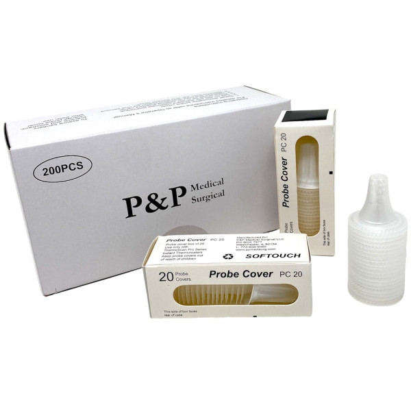 Disposable Probe Covers Lens Filters Made of Closed-Cell Foam Laminated with Sheet of High Density Polyethylene Plastic Film Fit Any BRAUN Ear Thermometer Box of 200